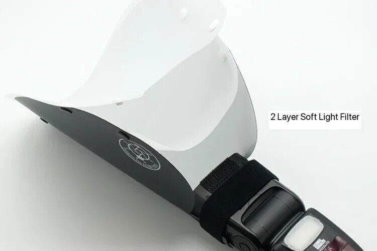 GUAGE Universal Macro Flash Speedlite Softbox Diffuser Reflector Snoot 250*360mm