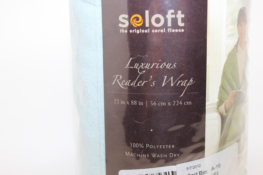 SoLoft Raschel Readers Wrap New Micro Fluff 22"x 88"