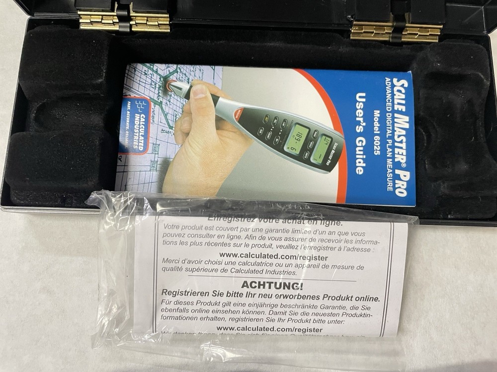 Calculated Industries Scale Master Plus 3391 Digital Plan Measure Device