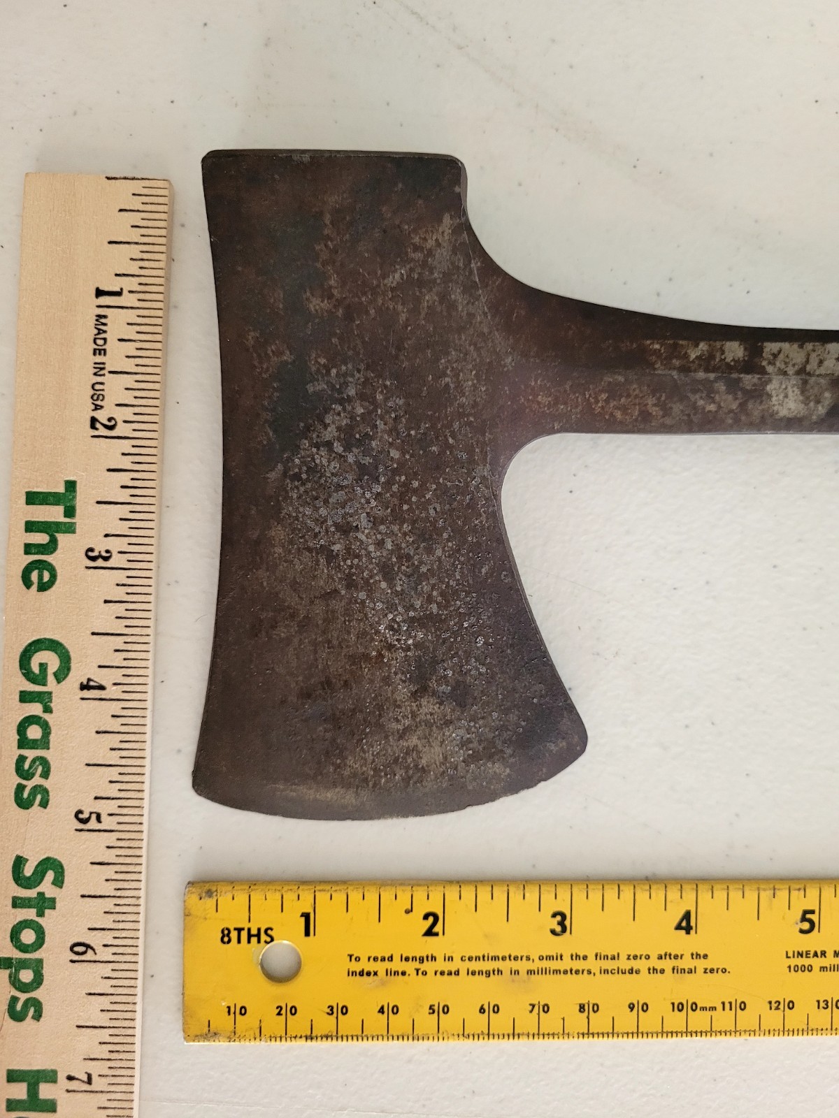 Vintage ESTWING Hatchet USA with Leather Stack Handle 13"