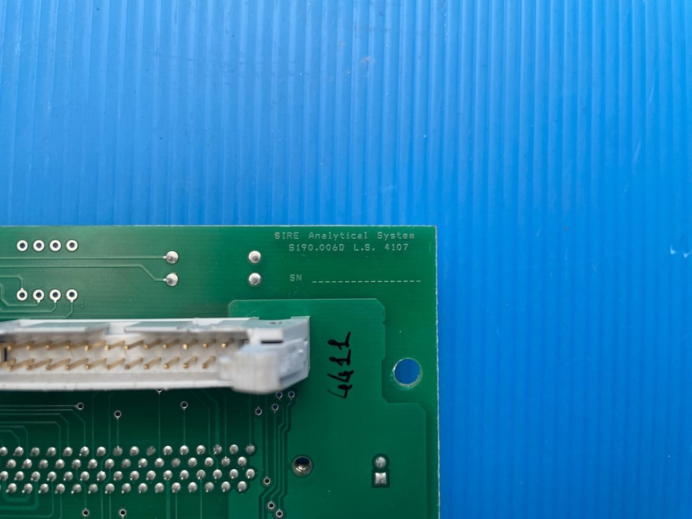 Analytical Sys SIRE S190.006D Board