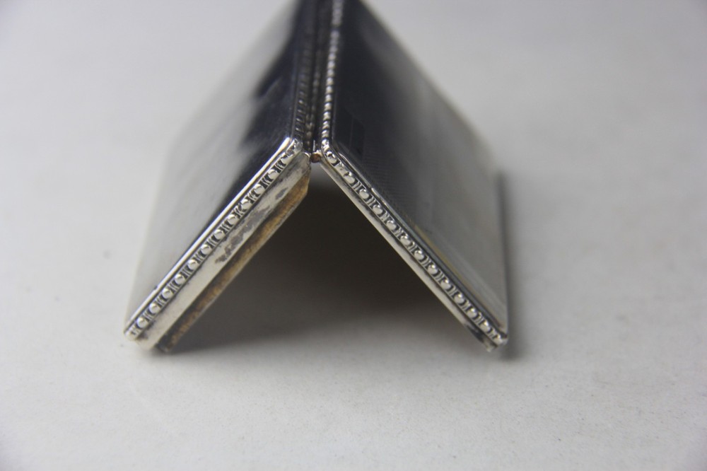 Vintage 800 Silver Compact Box