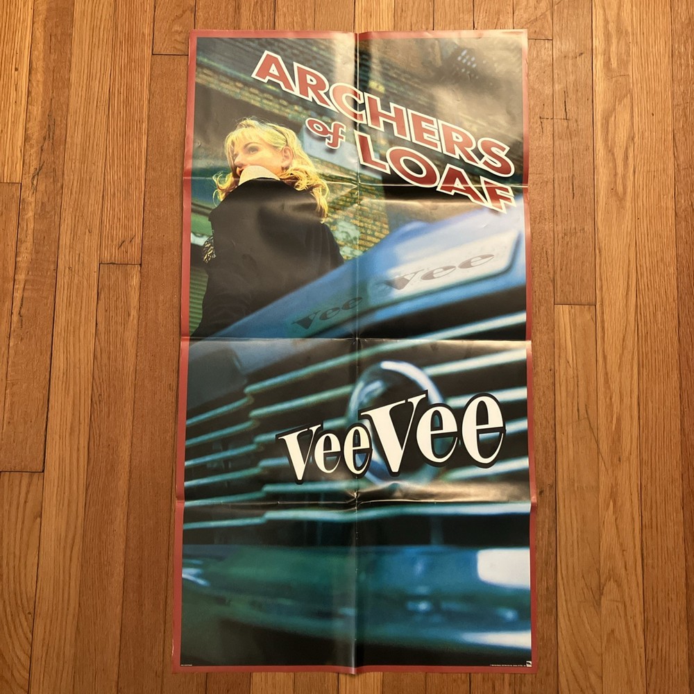 Archers Of Loaf PROMO Poster 1995 Alias Records Vee Vee 19.5”x36”