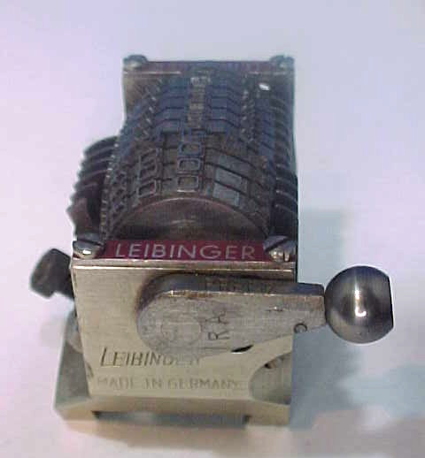 LEIBINGER 22C NUMBERING MACHINE NUMERATOR SH