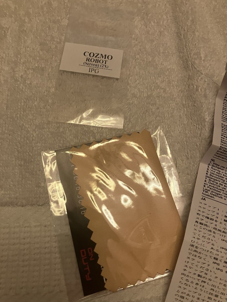 Ipg Invisible Guard For Cosmo Robot Screen Protector Open Pack 1 Left Sealed