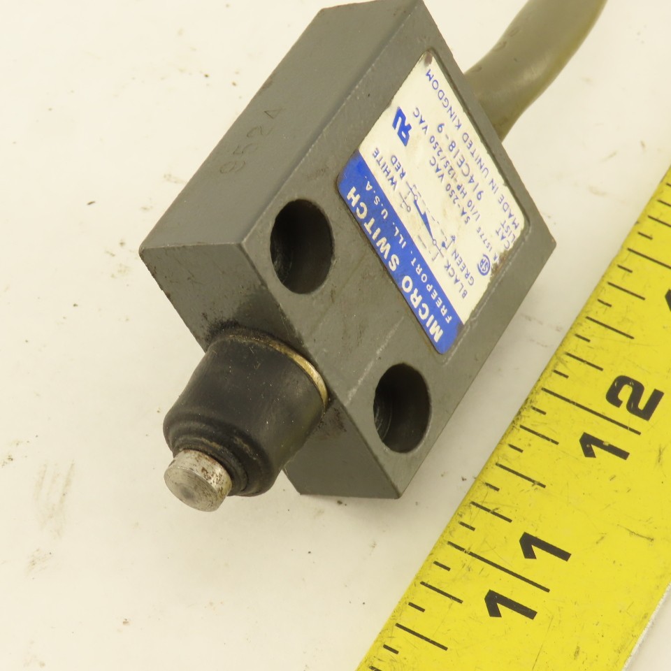 Micro Switch 914CE18-9 Push Button Limit Switch 5A-250VAC