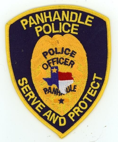 TEXAS TX PANHANDLE POLICE NICE SHOULDER PATCH SHERIFF