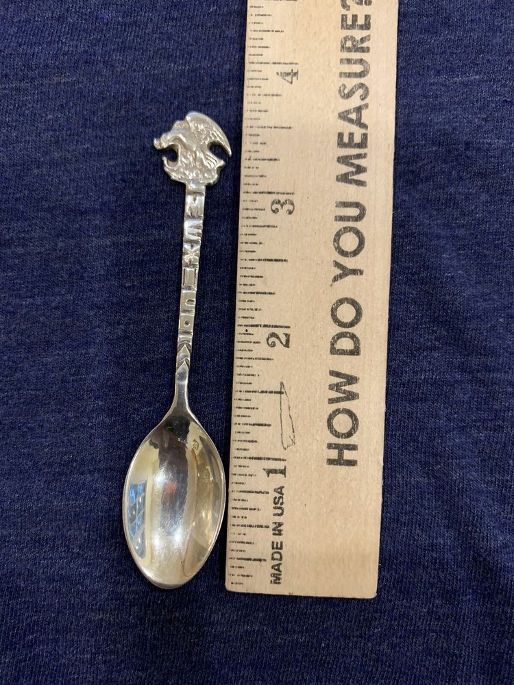 850 Silver Mexico Souvenir Spoon