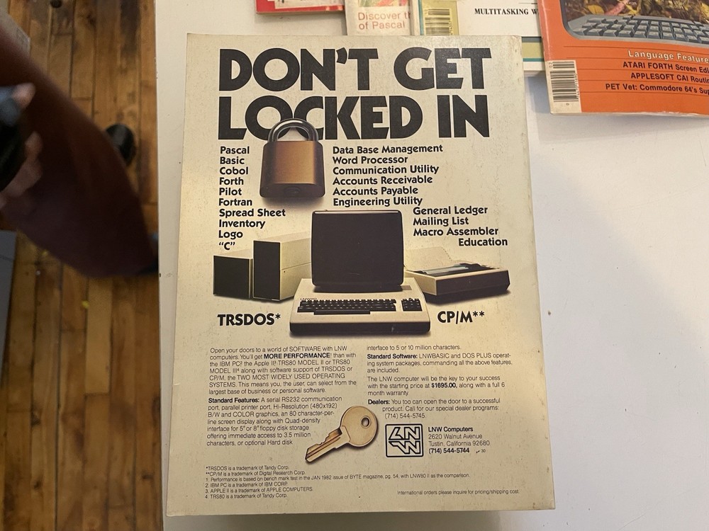 16x Vintage Computer Magazines - BYTE, 80 Micro, InCider, Nibble Etc