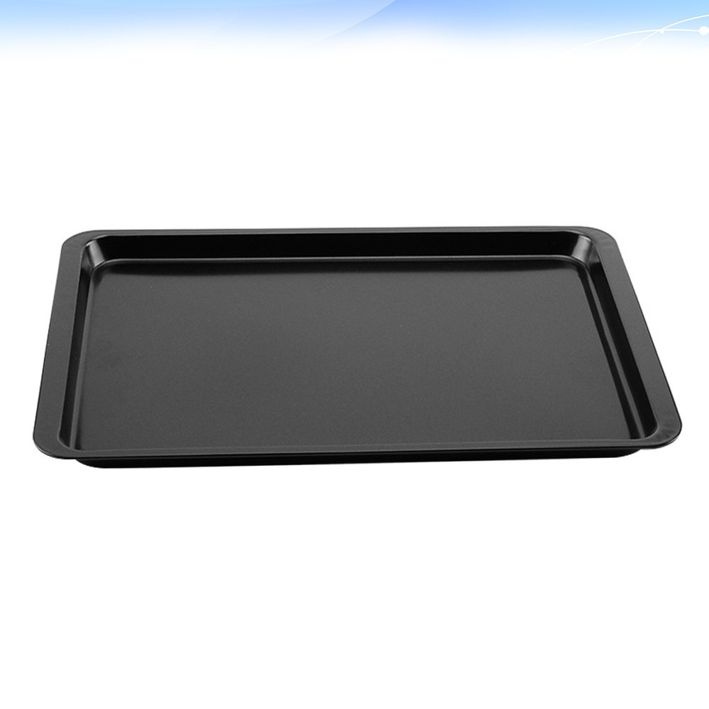 Rectangular Carbon Steel BBQ Cooking Plate Non Stick Pizza Bakeware Tray