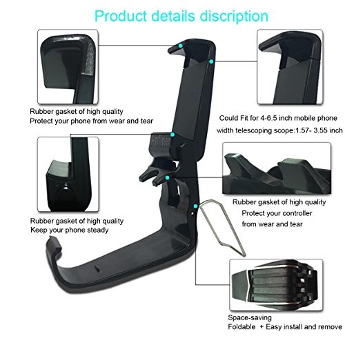 Controller Mobile Phone Holder/Cellphone Mount/Clip Compatible with Microsoft