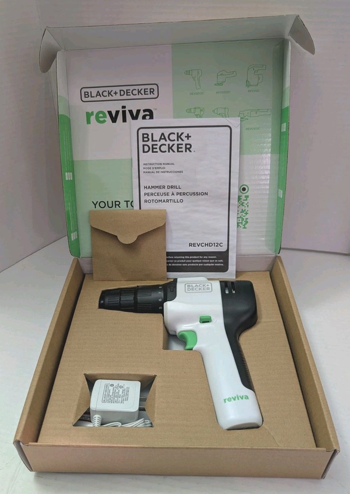BLACK+DECKER Reviva 12V Drill - REVCDD12C