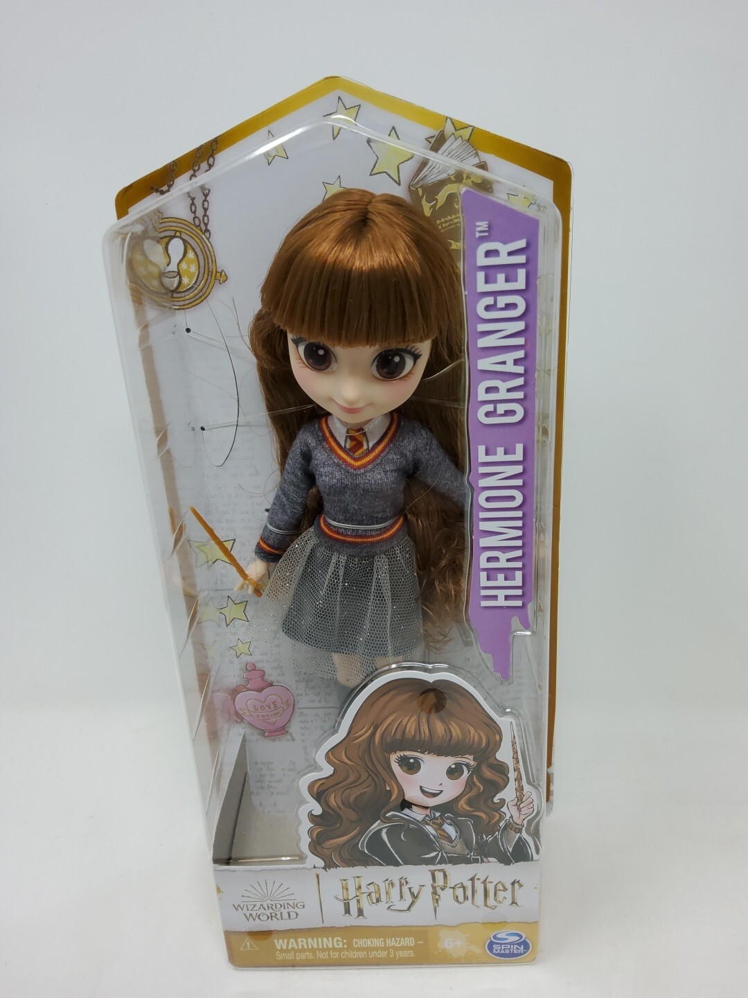 Wizarding World Of Harry Potter 8 Inch Dolls 4 Pack, Harry,Hermione,Luna,Ron