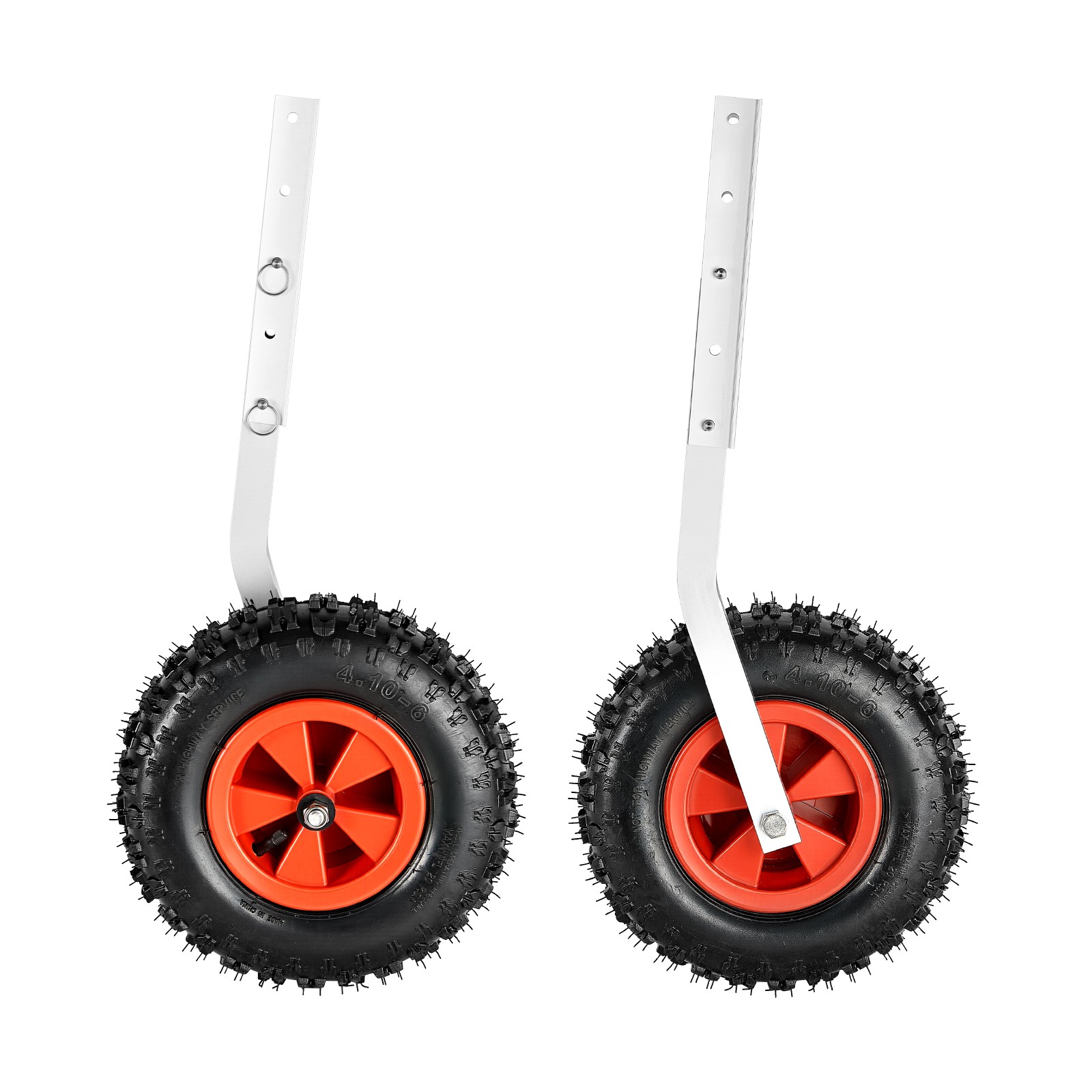 VEVOR Boat Launching Wheels 500lbs 12" Aluminium Alloy Transom Wheel Rubber Tire