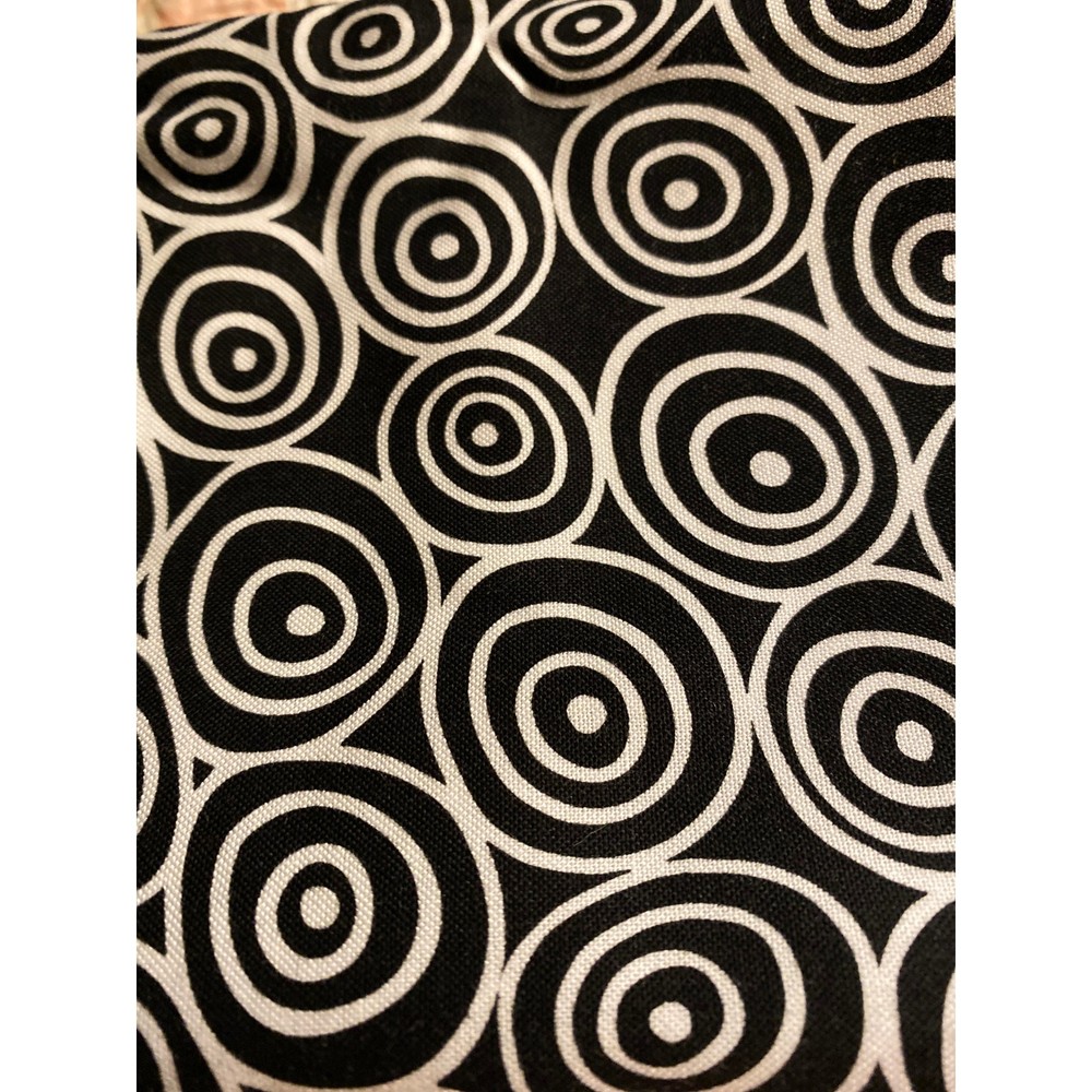 Quilt Fabric 5+ yds Blue, black and White