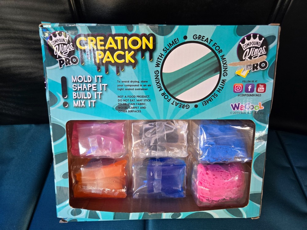 Multi-Purpose Compound Clay, Slime Pro Creation Pack, We Cool NEW, Sealed
