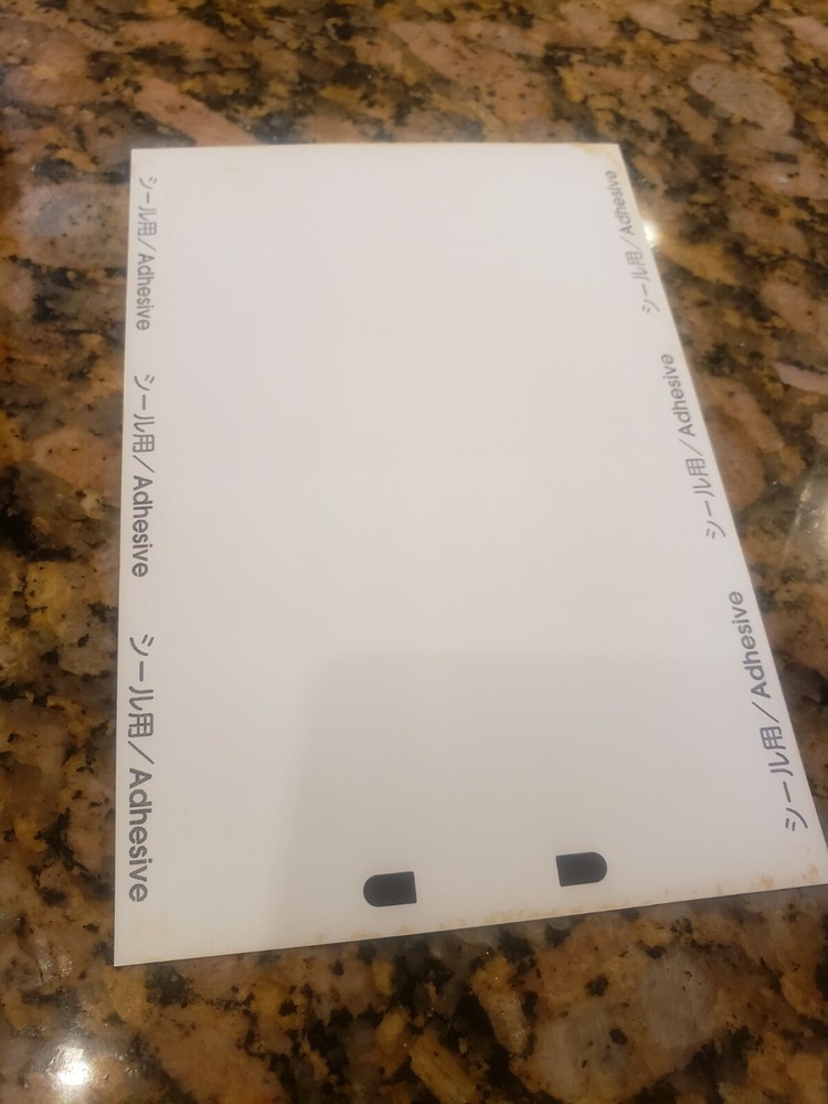 Pokémon Snap Station Printer Paper Only- 1 Sheet