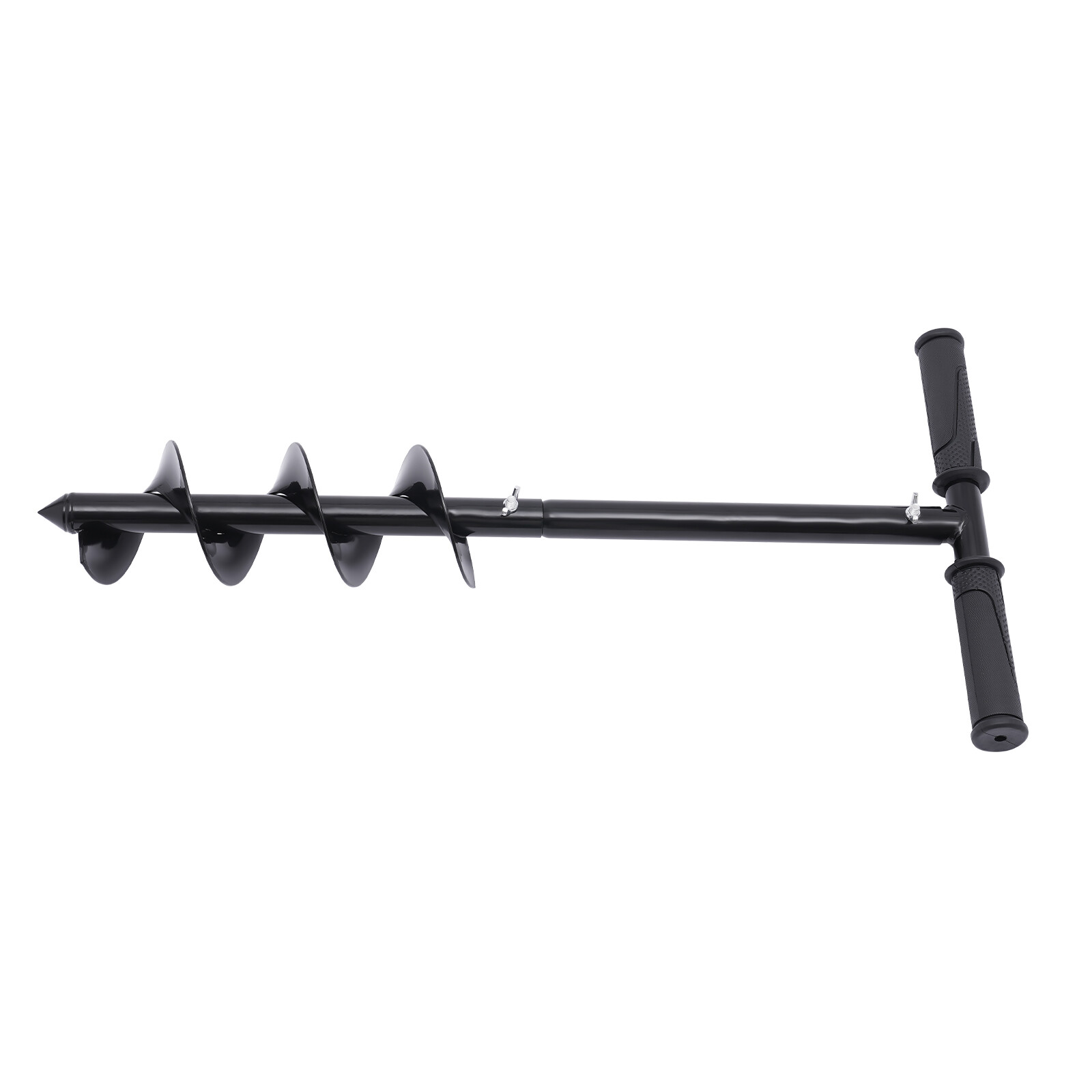 Hand Post Hole Digger T-Shaped Manual Earth Auger for Gardening
