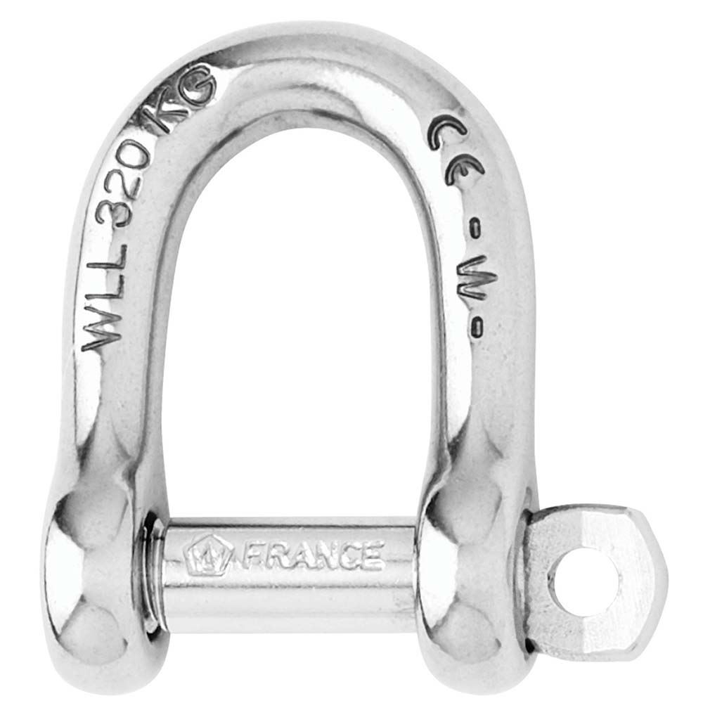 Wichard 13/32" Self-Locking D Shackle #01205