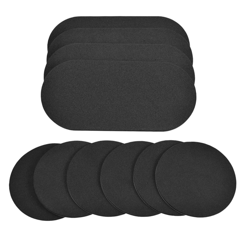 10Pcs Bass Drum Patch Double Pedals Patch Practice Drum Pads for Accessories