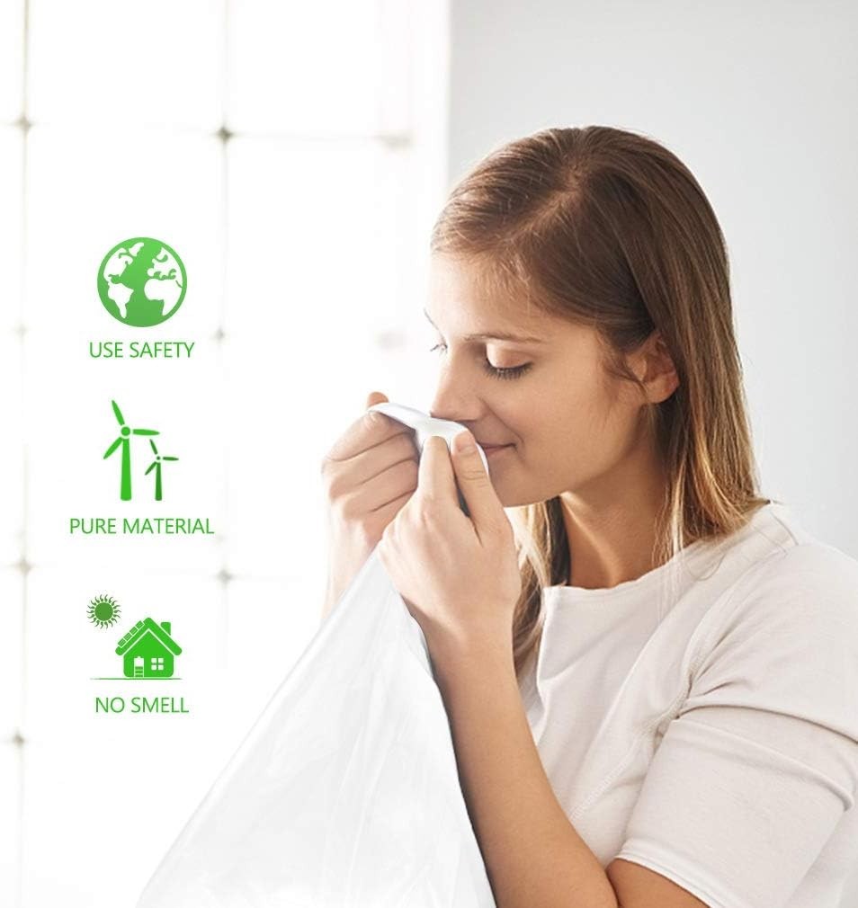 4 Gallon Trash Bags 120 Count Clear Small Plastic Garbage Bags for Kitchen