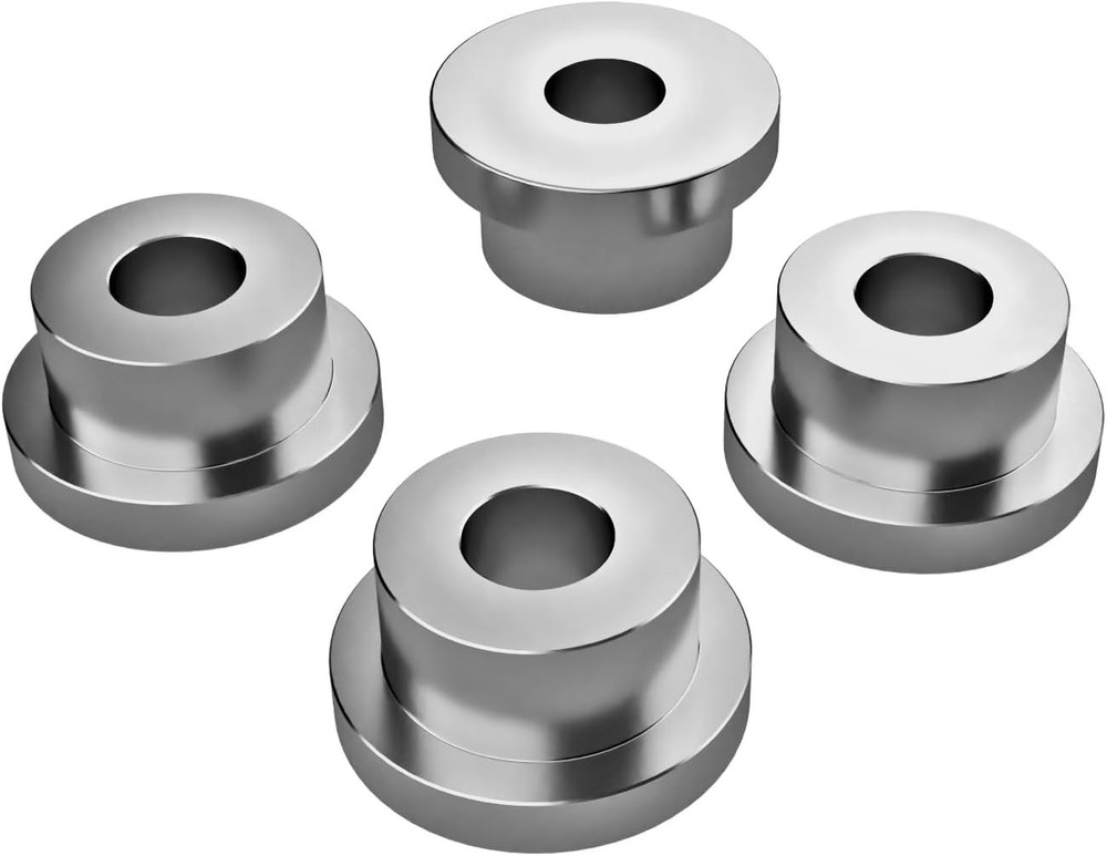 CNC Solid Billet Handlebar Riser Bushings Compatible with Harley Softail Dyna Sp