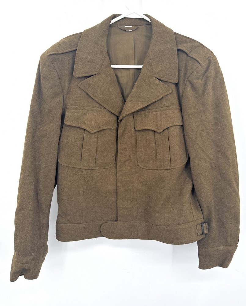 WWII Army Coat Jacket Brown