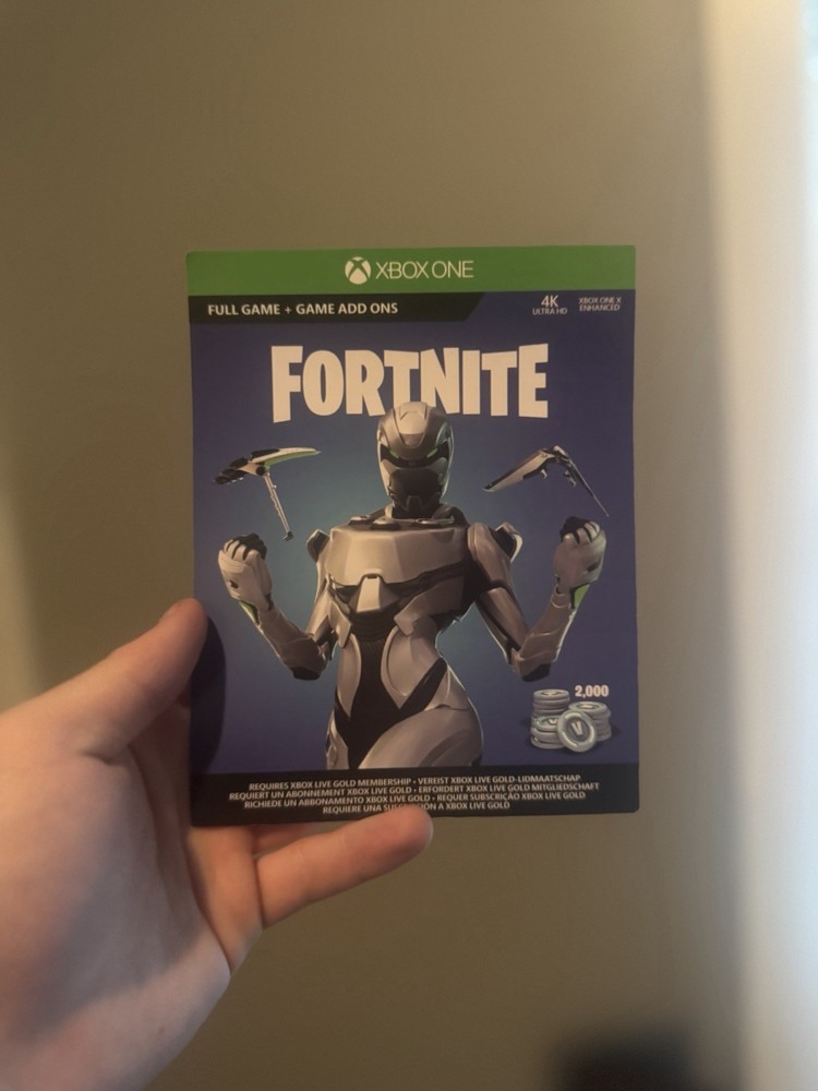(UNUSED CODE) EON 2k VBUCKS FORTNITE XBOX ONE CODE