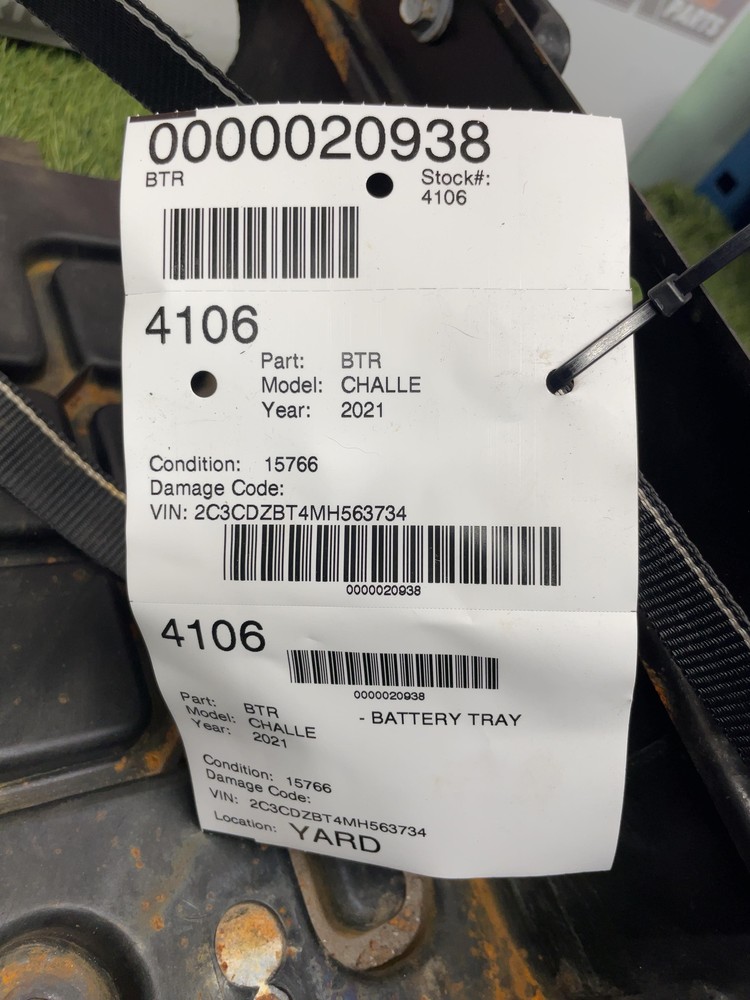 ✅ 2021 DODGE CHALLENGER Battery Tray OEM