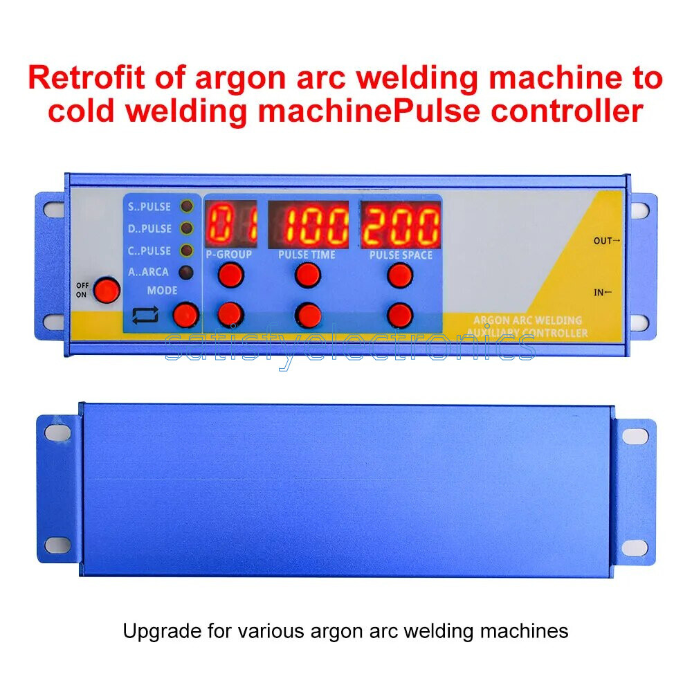 Argon Arc Welding Retrofit Cold Welding Spot Machine Pulse Auxiliary Controller