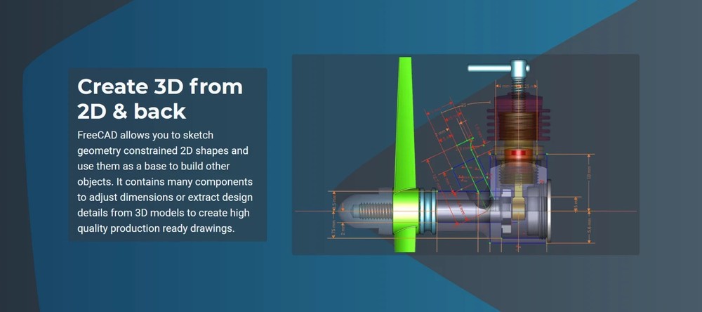 Professional CAD 2D 3D Parametric Graphic Modeling Software for Windows & Mac