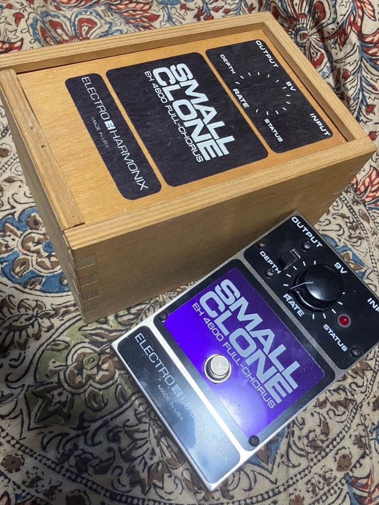 Electro Harmonix Small Clone Chorus Chicken Knob Reissue Early Version