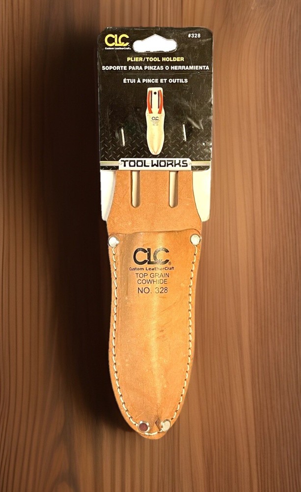 CLC 1 pocket Leather Plier Holder New #328