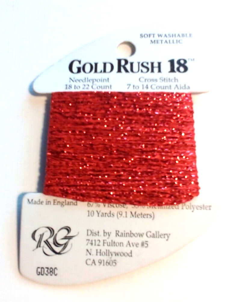 Rainbow Gallery Gold Rush 18 threads