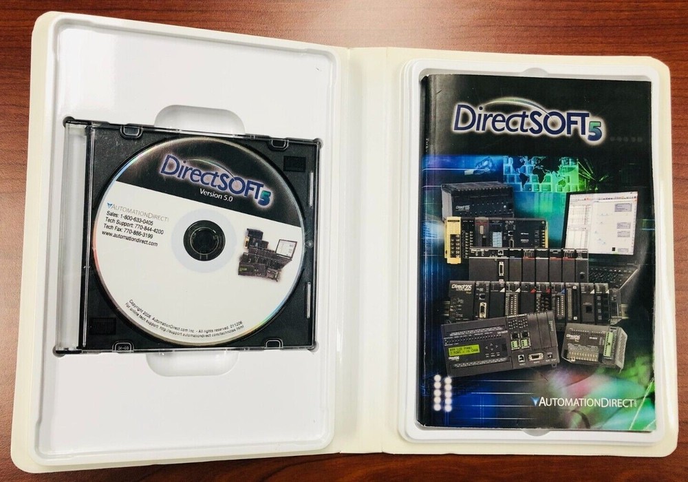 DirectSoft 5 PC-DSOFT5 (5.0 Version CD & Manual) Does Not Include Software Key