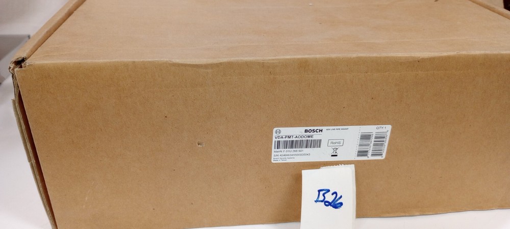 Bosch VDA-PMT-DOME Wall & Pipe Mount NEW