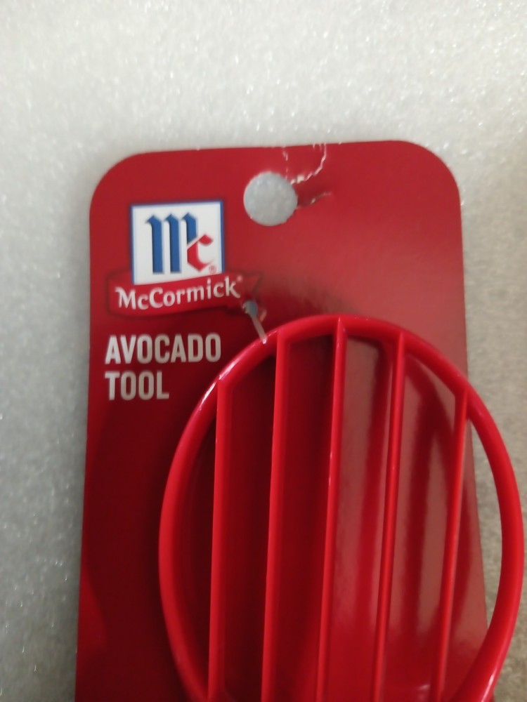 2 PACK McCormick 3 in 1 Avocado Cutting Knife Kitchen Tool Sure soft Grip Handle