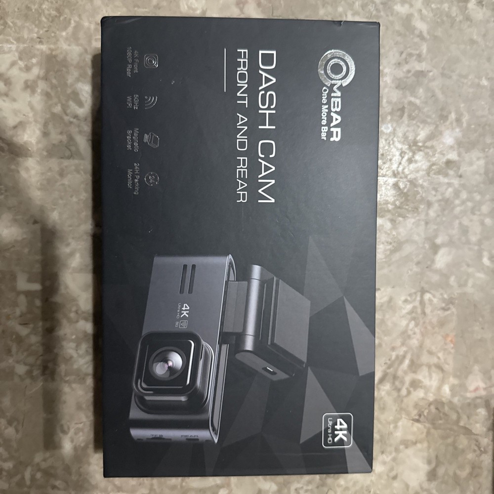 COMBAR 4K FRONT AND REAR DASH CAM