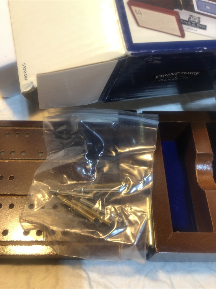 Front Porch Classics Knob & Heel Cribbage Cards SEALED