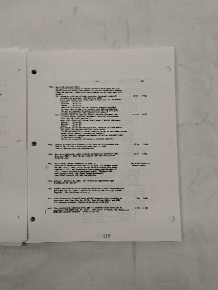 Piper Aircraft Type Specifications Manual-Copy