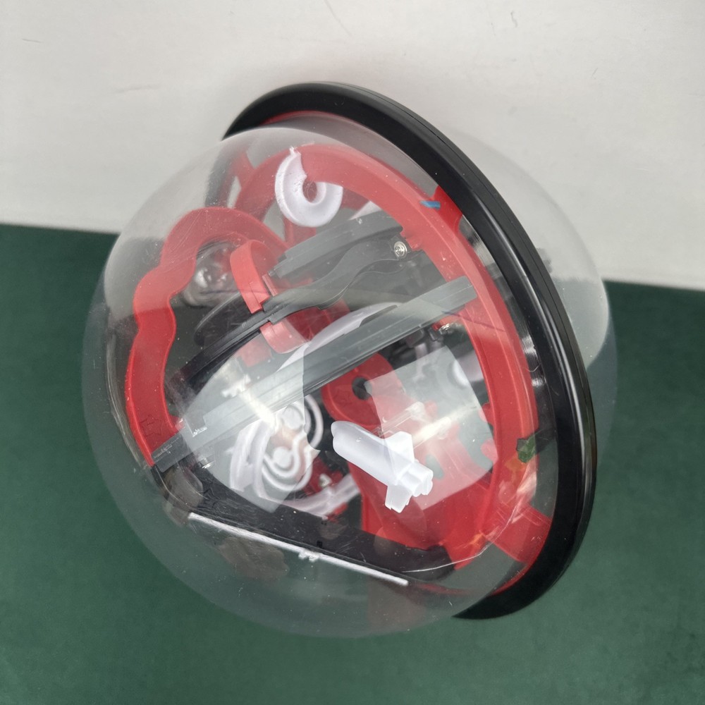 Sharper Image Space Challenge Maze Ball Globe 3D Plastic Puzzle Game