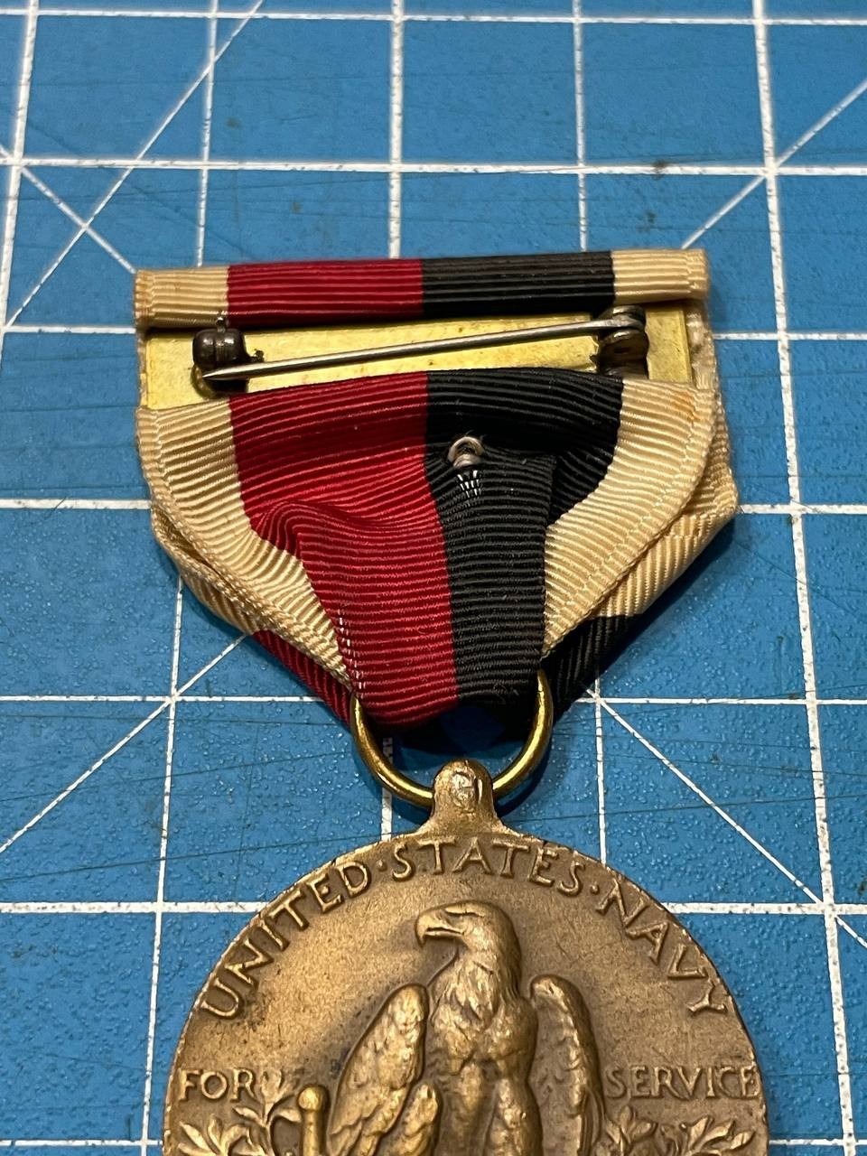 Original WWII US Navy Occupation Service Medal