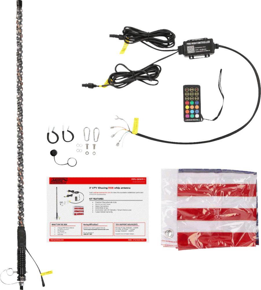 SADDLE TRAMP Whip Light with Controller MPS-CHWP-1 Powersports