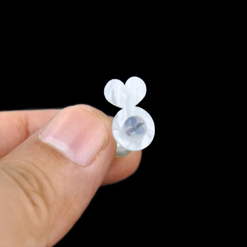 10Pcs Earring Lifter Backs Replacements Rubber Earring Backs for Droopy Ears