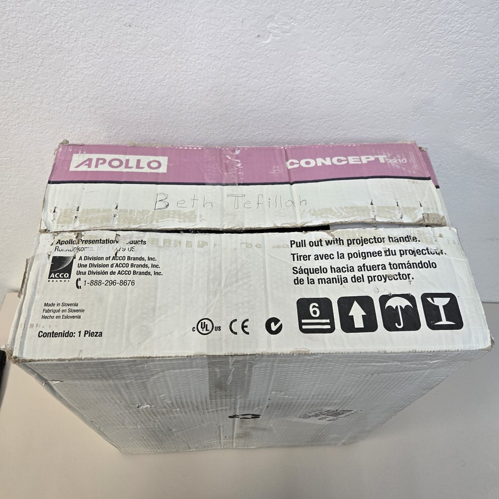 Apollo Concept 2210 Portable Overhead Projector Folding Viewfoil