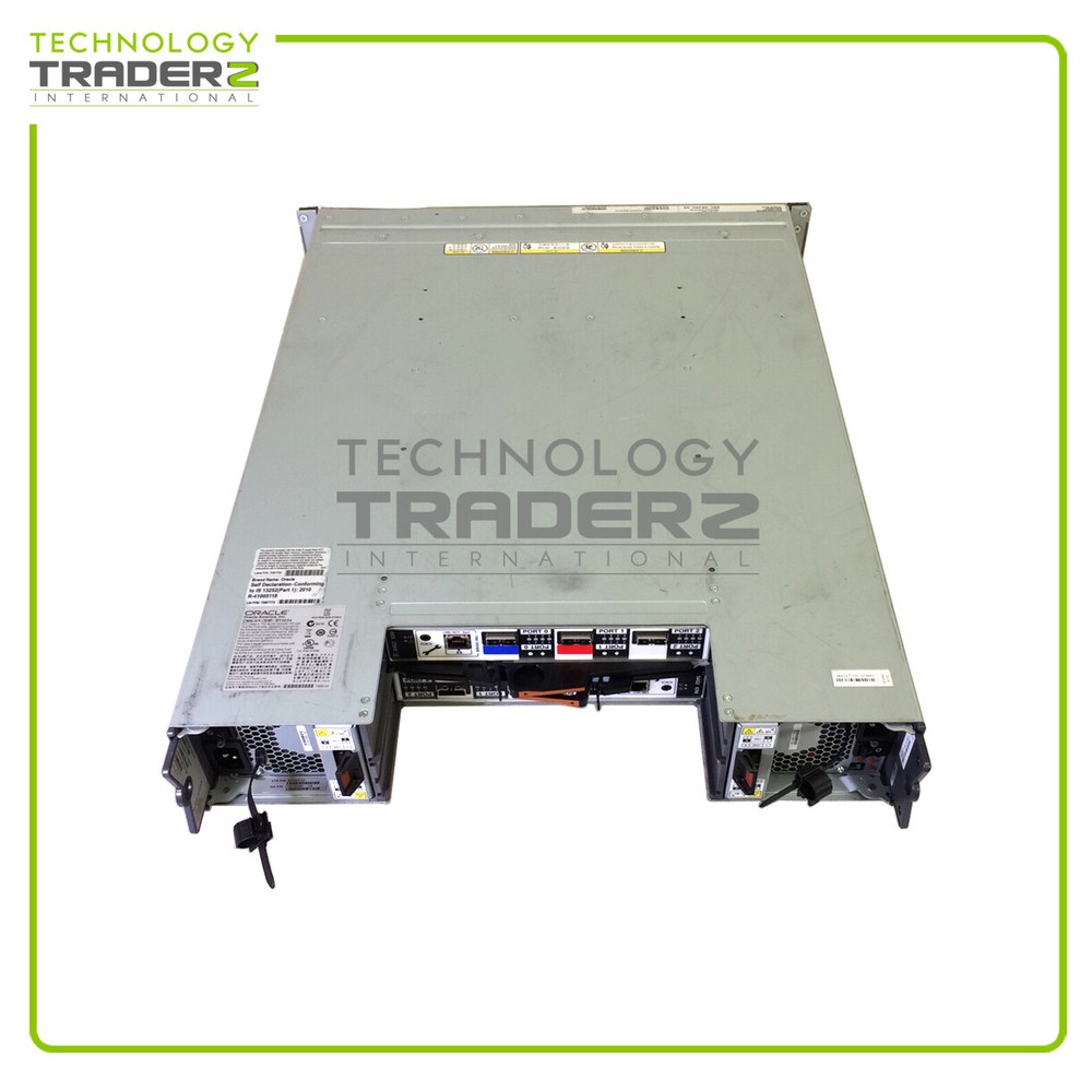 Sun Oracle ST2D24 Storage Enclosure W/ 2x PWS 2x Controller Card