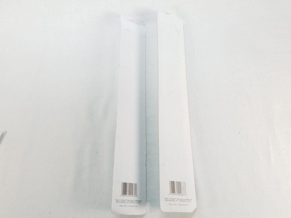 C-Thru TS-656/TS-657 Plastic Triangle Drafting Rulers