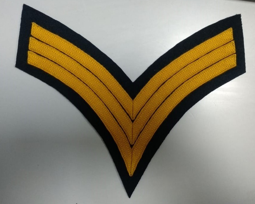 Civil War US Cavalry/Engineers Sergeant Chevron