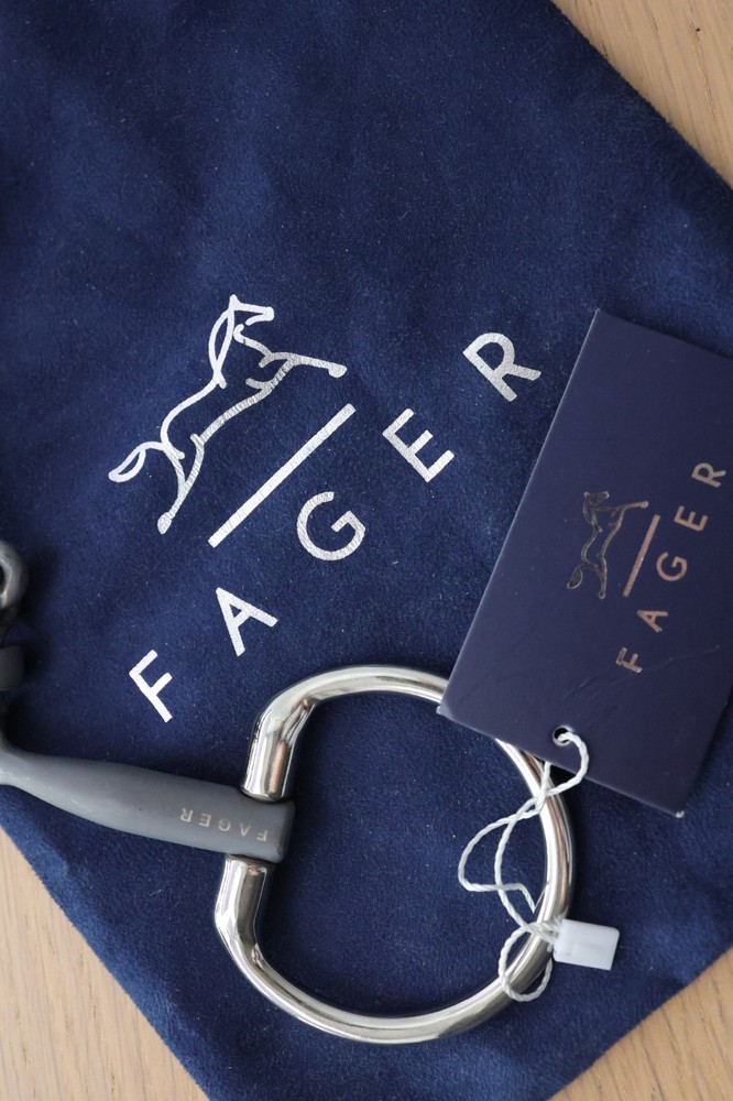 Fager Alice Titanium Fixed Ring Bradoon 14cm