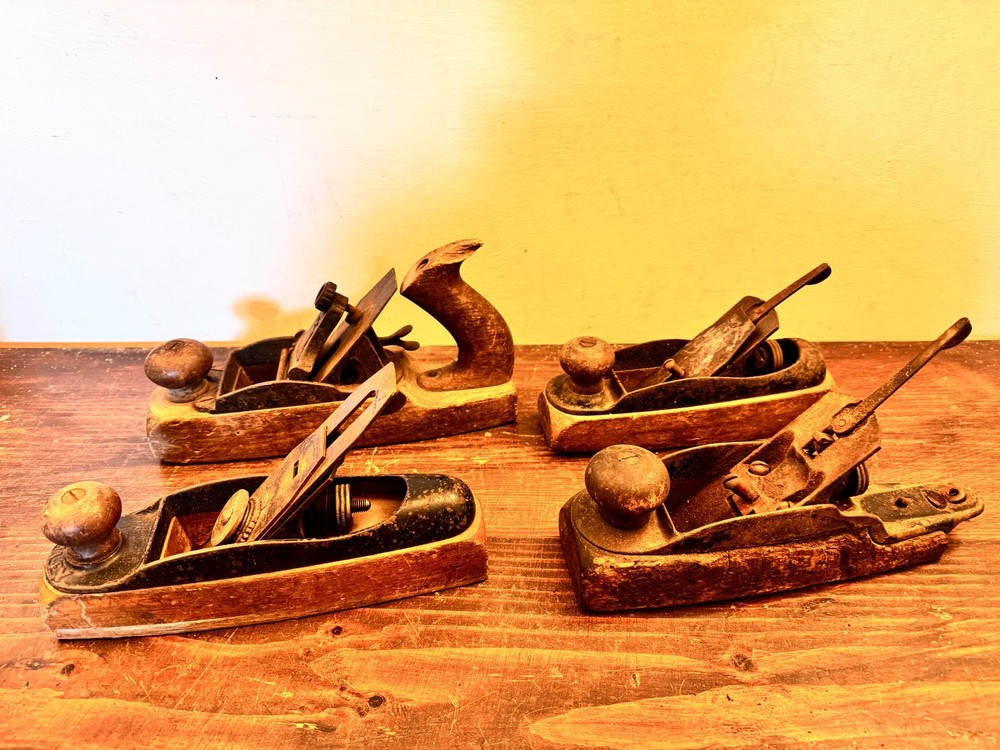 Stanley Rule & Level, Liberty Bell Transitional Smoothing Planes Woodwork Tools